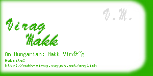 virag makk business card